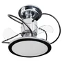 Ventilador De Teto Treviso Cromado Confort LED 3000k Bivolt