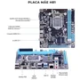 Placa Mãe LGA 1150 Chipset Intel H81 16gb Ddr3 Nvme Usb 3.0 HDMI