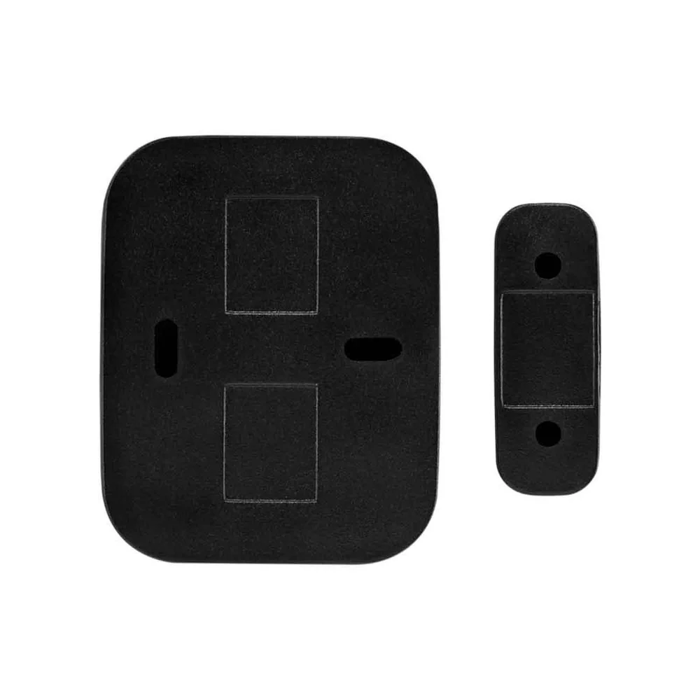 Kit 02 Sensores Magnético De Abertura De Porta E Janela Xas Smart Black Intelbras Sem Fio