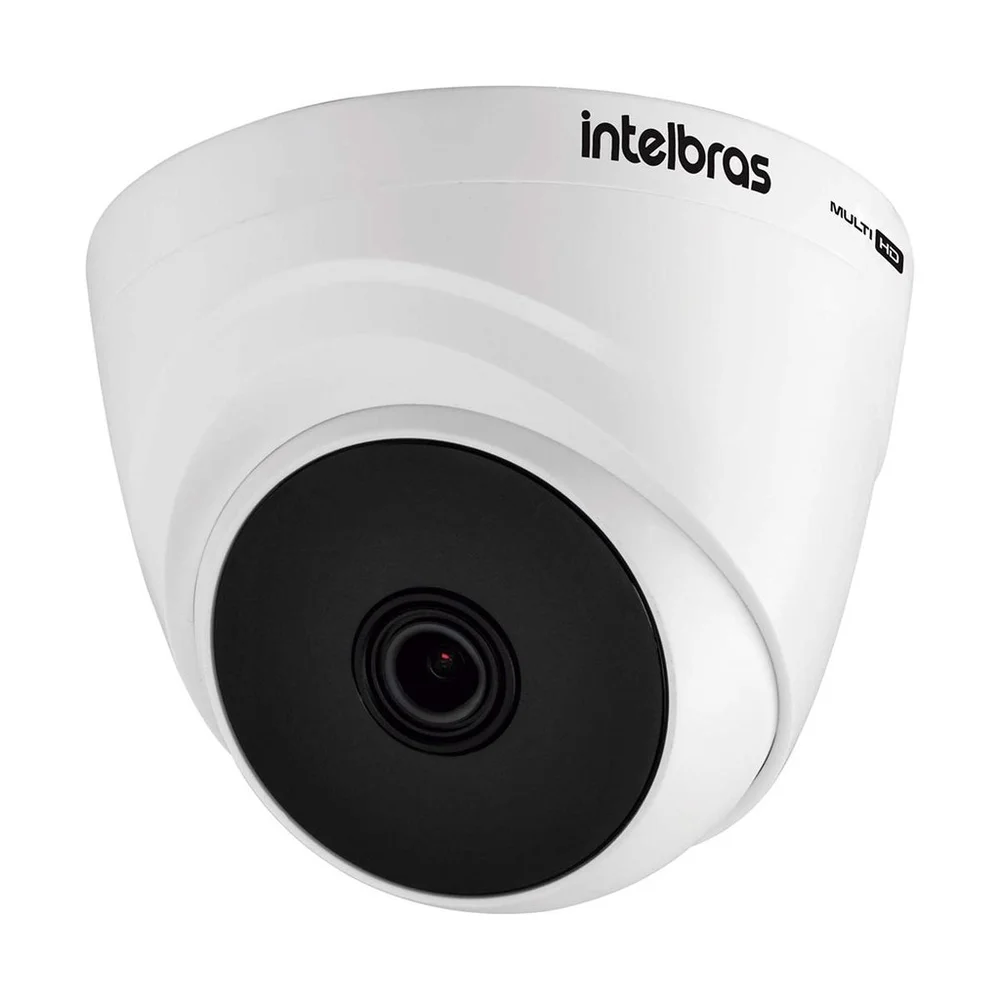 Kit 10 Câmeras Intelbras Vhd 1220 D G7 Dome Full Hd Com Visão Noturna De 20m Multi Hd + Conectores
