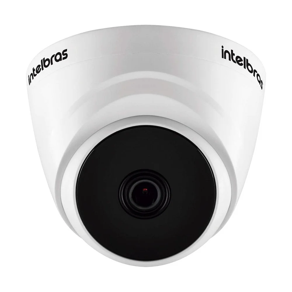 Kit 10 Câmeras Intelbras Vhd 1220 D G7 Dome Full Hd Com Visão Noturna De 20m Multi Hd + Conectores