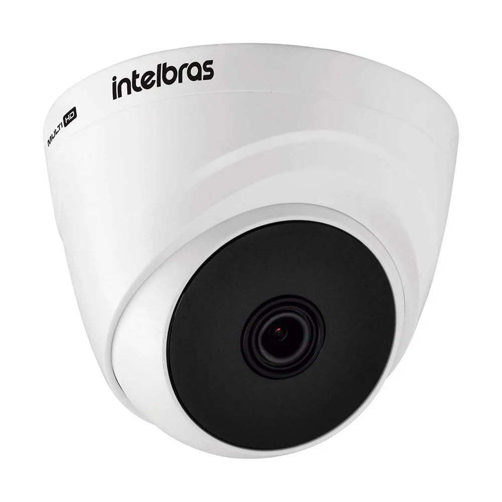 Kit 10 Câmeras Intelbras Vhd 1220 D G7 Dome Full Hd Com Visão Noturna De 20m Multi Hd + Conectores