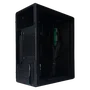 Gabinete Office Hayom S/fan S/fonte Micro-atx 2 Portas Usb 2.0 Preto - Gb1752