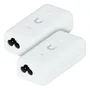 2 Fontes Injetores Poe Ubiquiti 48v 0.32a 15w Unifi | Adaptadores Para Alimentação