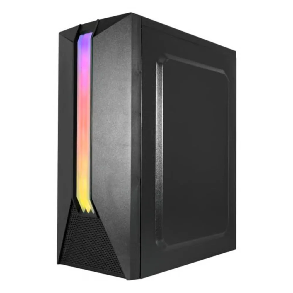 Gabinete Gamer K-mex Cg-04ah Bifrost Vii Lateral Vidro Atx Preto