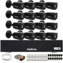 16 Câmeras Intelbras Vhd 1230 B Full Hd 1080p  G7 Visão Noturna 30m Ip67 + Dvr Mhdx 1016-c 16 Canais
