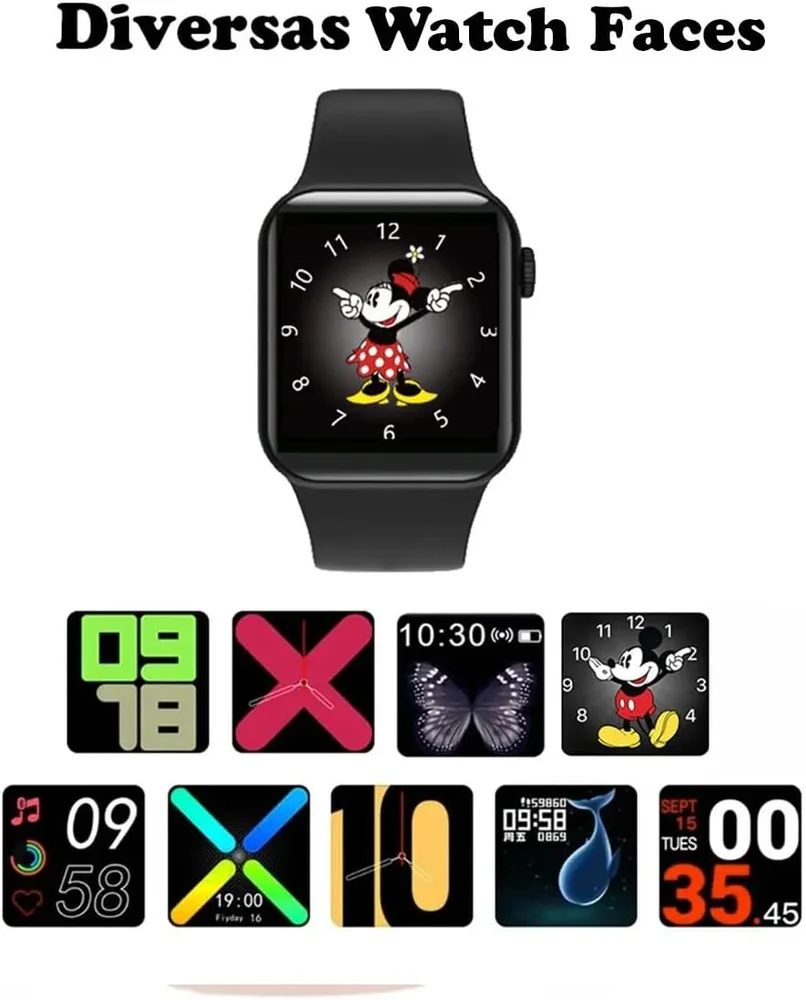 Relógio Smartwatch X8 Digital Bluetooth Masculino E Feminino Com Monitor De Saúde Cor:rosa. Relógio Smartwatch X8 Digital Bluetooth Masculino E Feminino Com Monitor De Saúde Cor:rosa.