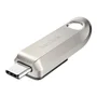 Pen Drive Sandisk 256gb Usb C 3.2 Gen 1 400mbs Prata