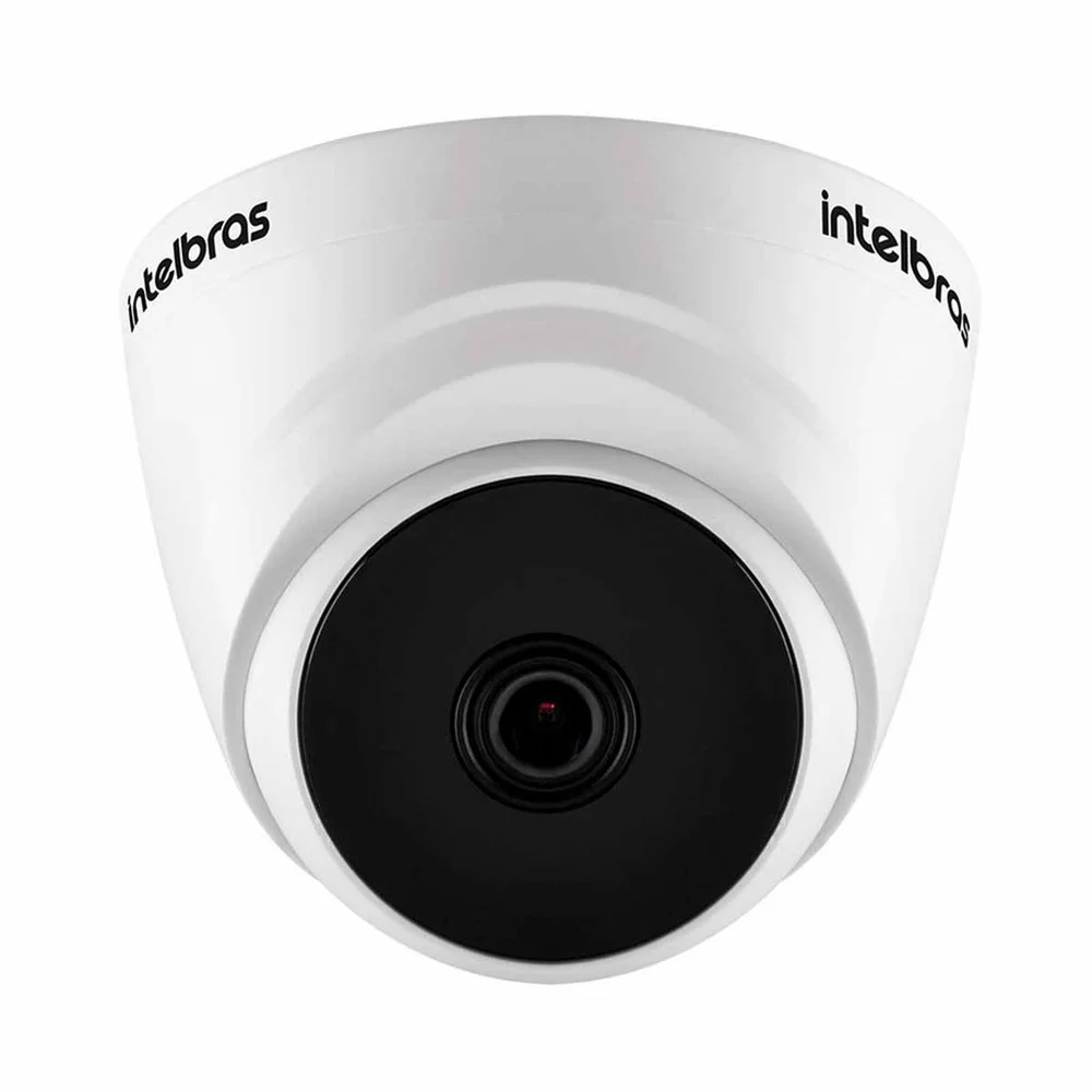 Kit 2 Câmeras Intelbras Vhd 1120 Dome G7 Hd 720p Visão Noturna 20m + Dvr Mhdx 1304 4 Canais + Hd 1TB