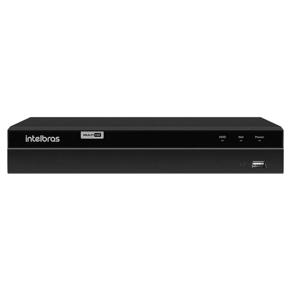 Kit 2 Câmeras Intelbras Vhd 1120 Dome G7 Hd 720p Visão Noturna 20m + Dvr Mhdx 1304 4 Canais + Hd 1TB