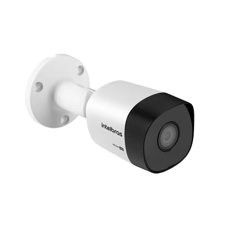 Kit 2 Câmeras Intelbras Vhd 3130 Bullet G6 Hd 720p, Lente 3.6mm Visão Noturna 30m, Ip67 + Conectores Kit 2 Câmeras Intelbras Vhd 3130 Bullet G6 Hd 720p, Lente 3.6mm Visão Noturna 30m, Ip67 + Conectores