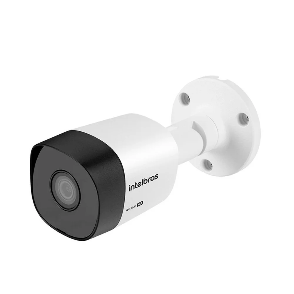 Kit 2 Câmeras Intelbras Vhd 3130 Bullet G6 Hd 720p, Lente 3.6mm Visão Noturna 30m, Ip67 + Conectores Kit 2 Câmeras Intelbras Vhd 3130 Bullet G6 Hd 720p, Lente 3.6mm Visão Noturna 30m, Ip67 + Conectores
