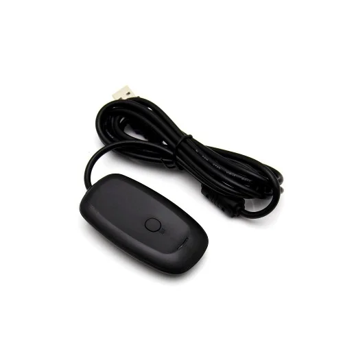 Receiver Receptor Para Controle Wireless XBOX 360 Para Computador PC Preto