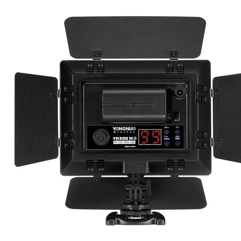 Iluminador LED Yongnuo Yn300 Iii 5600k Foto Vídeo Estúdio