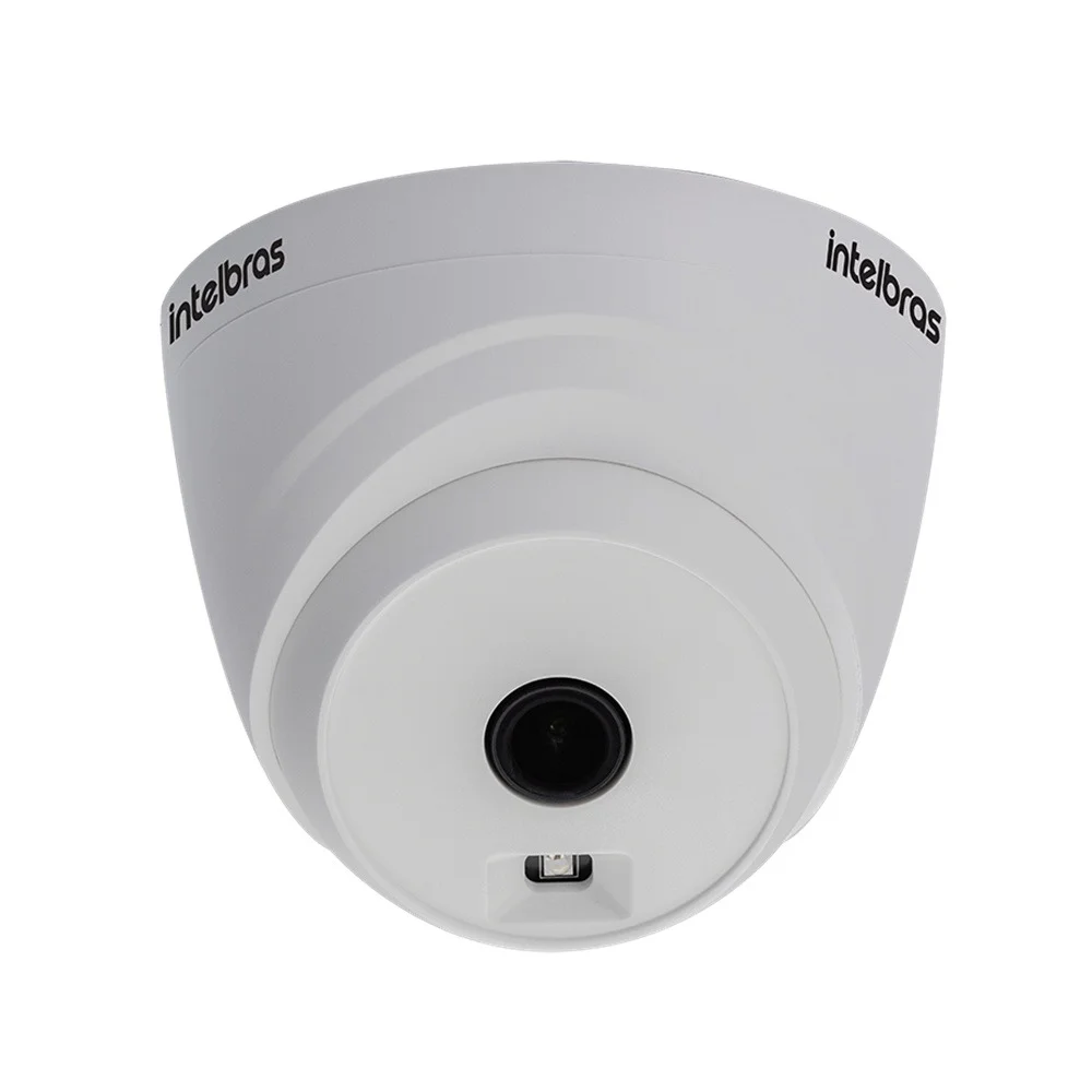 Kit 4 Câmeras Intelbras Vhl 1120 D Hdcvi Lite Hd 720p Visão Noturna 20m + Dvr Mhdx 1104-c 4 Canais