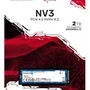 SSD Kingston Nv3 2TB, M.2 2280 Nvme SSD | PCie 4.0 Gen 4x4 | Até 6000 Mb/s