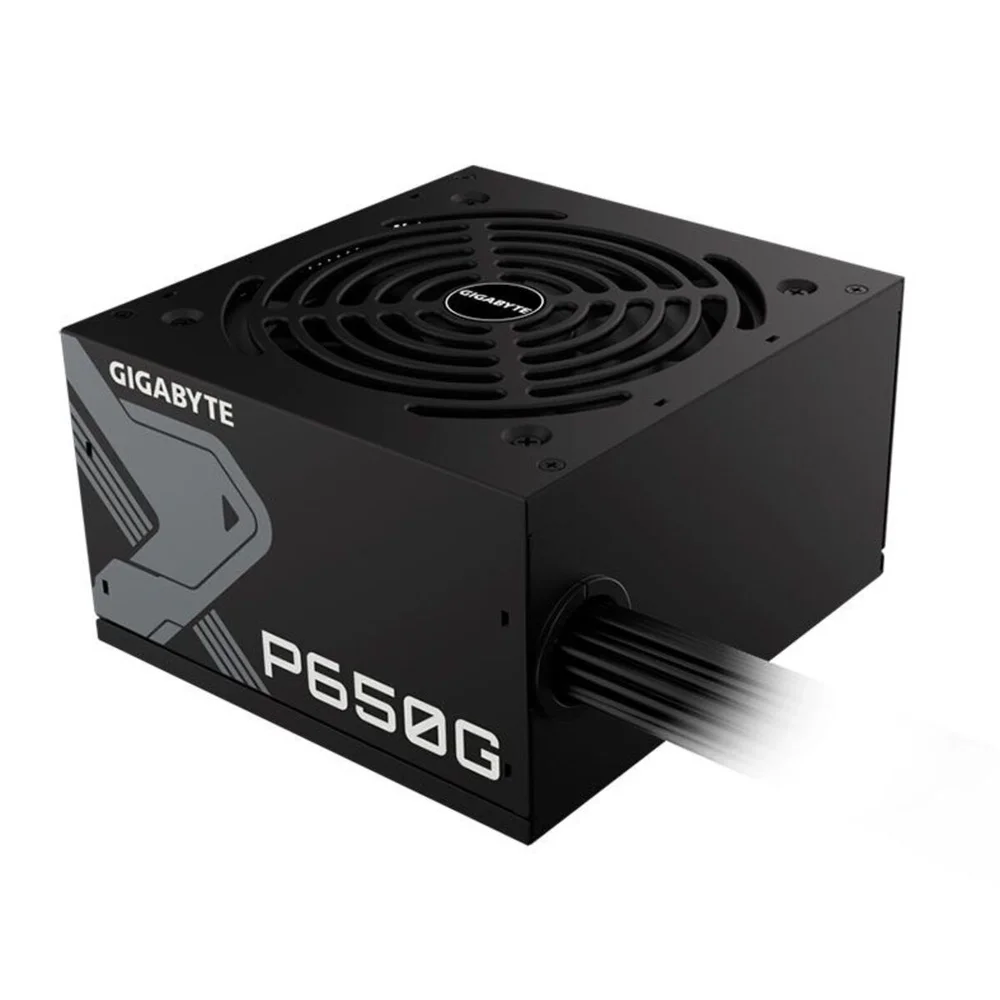 Fonte Gigabyte P650g, 650w, 80 Plus Gold, Preto.