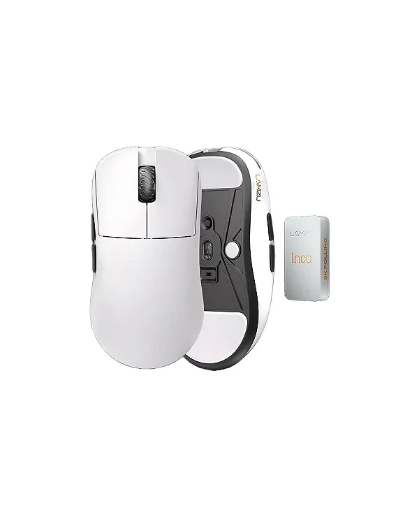 LAMZU INCA 白 8k Amazon | LAMZU INCA 8K ゲーミングマウス 8000Hzポーリングレート対応
