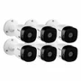 Kit 6 Câmeras Intelbras Vhl 1120 Bullet Hdcvi Lite, Hd 720p, Lente 3.6mm, Visão Noturna 20m, Ip66
