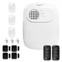 Kit Central De Alarme Anm 24 Net Intelbras Com 3 Ivp 2000 S/fio 4 Sensor Xas Smart Black 2 Controles