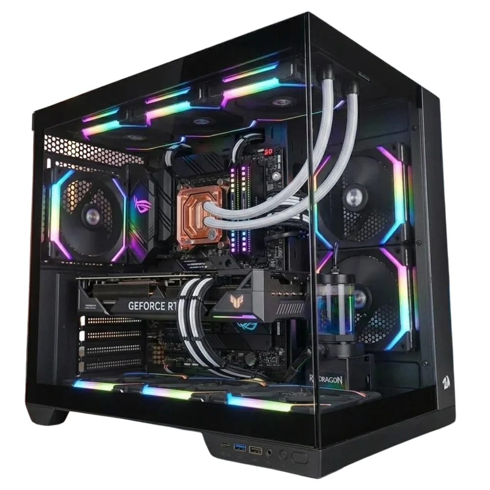 PC Gamer Aquário Intel i7 14700KF, RTX 5060 Ti, 64gb Ddr5, Nvme 2TB - Kalango Games