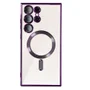 Capa Magsafe com Proteção na Lente para o Samsung Galaxy S23 Ultra - Cor: Vinho