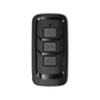 Kit Central Alarme Anm 24 Net Intelbras 2 Sensores De Portas E Janelas Xas Smart Black, 2 Controles