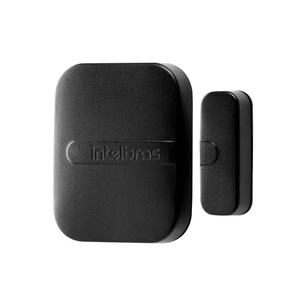 Kit Central Alarme Anm 24 Net Intelbras 2 Sensores De Portas E Janelas Xas Smart Black, 2 Controles