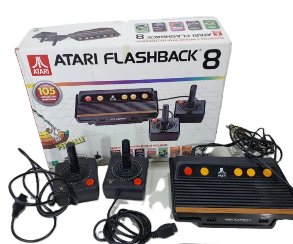Video Game Retro Classico Atari 100 Jogos Serie Flashback Video Game Retro Classico Atari 100 Jogos Serie Flashback
