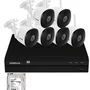 Kit 6 Câmeras Intelbras Im5 Full Hd Nvd 1408 Intelbras Com Hd 2TB.