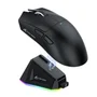 Mouse Gamer Sem Fio Attack Shark X11, 22000 Dpi, 59g, Tri-mode Com Dock Magnético, RGB, Preto