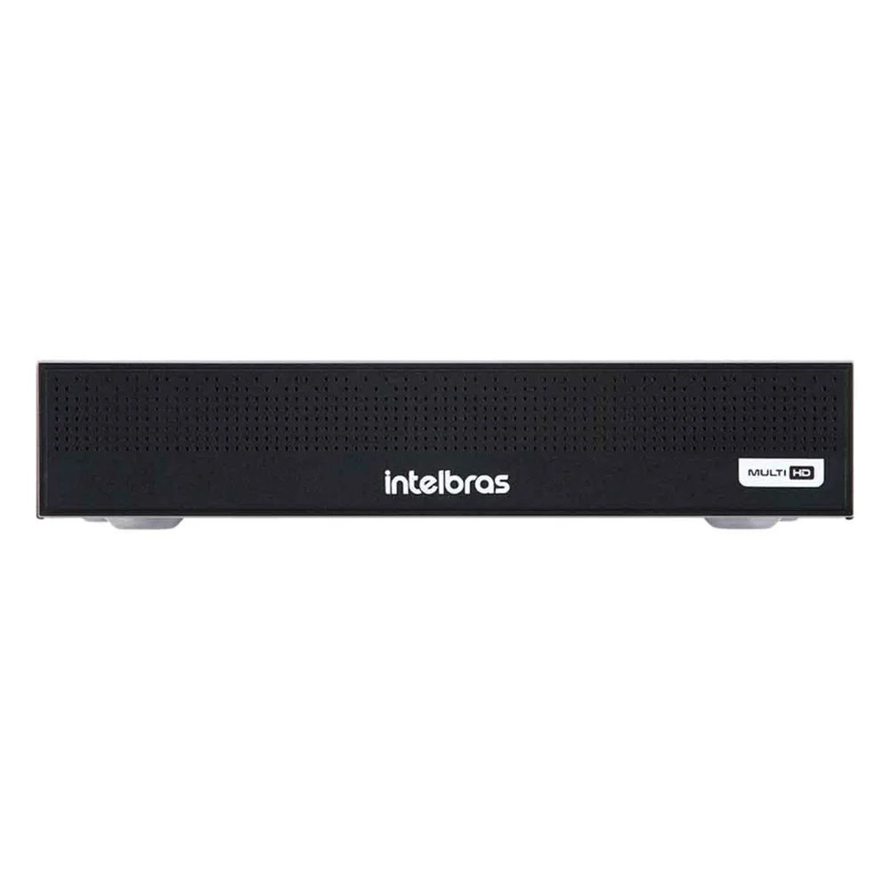 Kit 2 Câmeras Intelbras 3130 B G7 Hd 720 Multi Hd Visão Noturna 30m + Dvr Mhdx 1104-c 4 Canais
