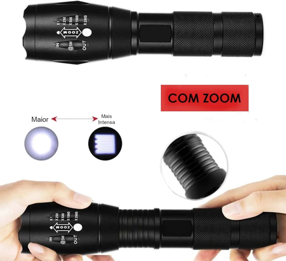 Lanterna X900 Tática Militar Americana