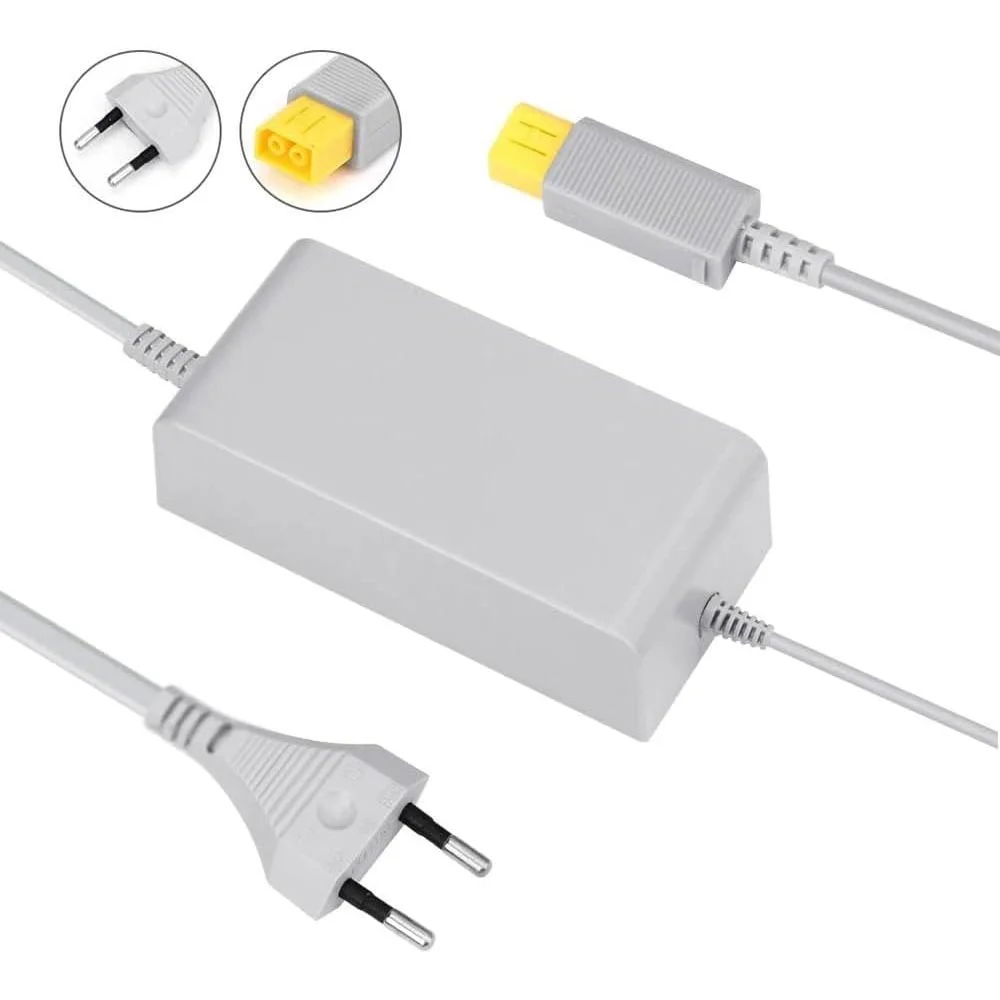 Fonte De Energia Ac Adaptador Bivolt 100/240v Compatível Para Console Nintendo Wii U Fonte De Energia Ac Adaptador Bivolt 100/240v Compatível Para Console Nintendo Wii U