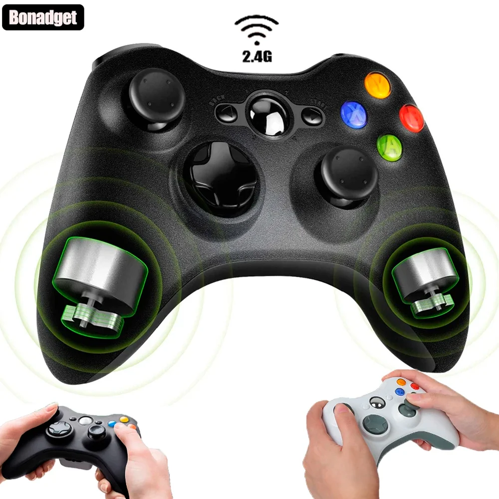 Controle Compatível Com XBOX 360 Sem Fio Joystick Wireless Controle Compatível Com XBOX 360 Sem Fio Joystick Wireless