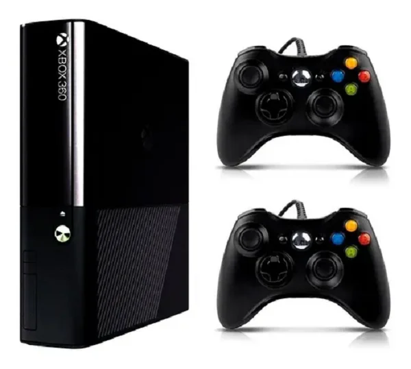 Console 360 120GB Standard Cor Matte Black + 2 Controles Console 360 120GB Standard Cor Matte Black + 2 Controles