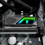 Dissipador de Calor para SSD Nvme, M.2 (2280), Com Ventilador, LED Infinito ARGB 5v 3 Pinos, Alumínio, Coolmoon CM-M2F