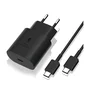 Tomada Usb-c Turbo Para Smartphone Carregamento Rápido Preto