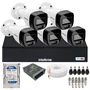 Kit 5 Câmeras Imagem Coloridas 1120b Full Color Intelbras Dvr Intelbras 08 Canais 1108-c Acompanha Hd 500gb.