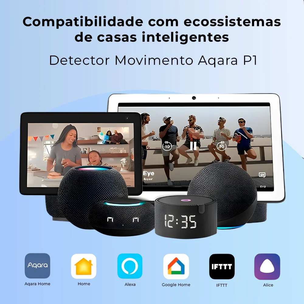 Detector Movimento Aqara P1 Automação Residencial Branco