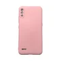 Capa Lg K22 / K22 Plus Silicone Aveludada Colorida Capinha Anti Impacto K22 / K22 Plus:rosa 01