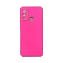 Capa Moto G60 Silicone Aveludada Protege Câmera Colorida Capinha Anti Impacto Moto G60:pink