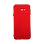 Capa Samsung J4 Plus / J4 Core Silicone Aveludada Protege Câmera Colorida Capinha Anti Impacto J4 Plus / Core:vermelho