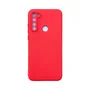 Capa Xiaomi Redmi Note 8t Silicone Aveludada Protege Câmera Colorida Capinha Anti Impacto Redmi Note 8t:vermelho