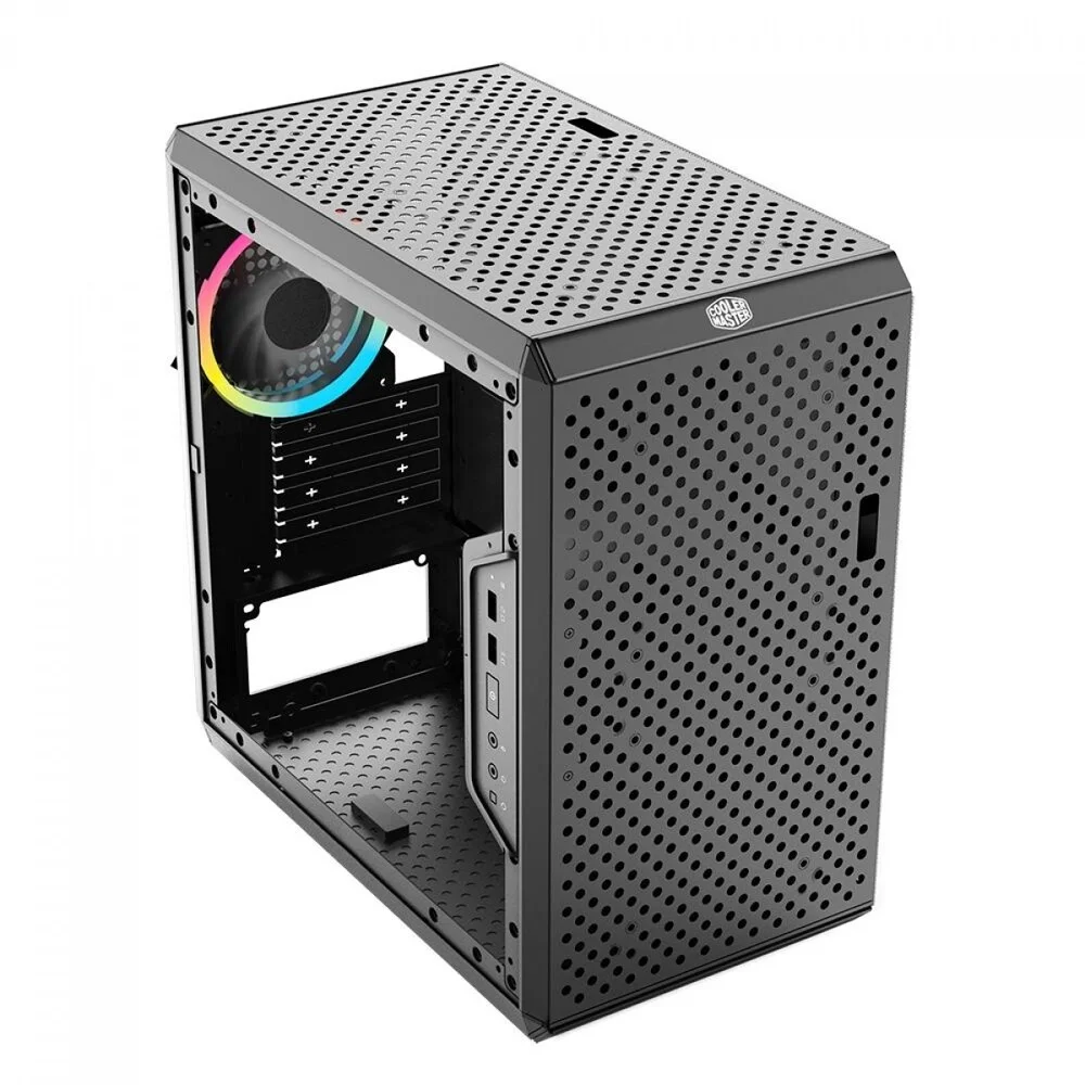 Gabinete Gamer Cooler Master Masterbox Q300l - Vidro Temperado - Painel Modular - Micro Atx - Preto Gabinete Gamer Cooler Master Masterbox Q300l - Vidro Temperado - Painel Modular - Micro Atx - Preto