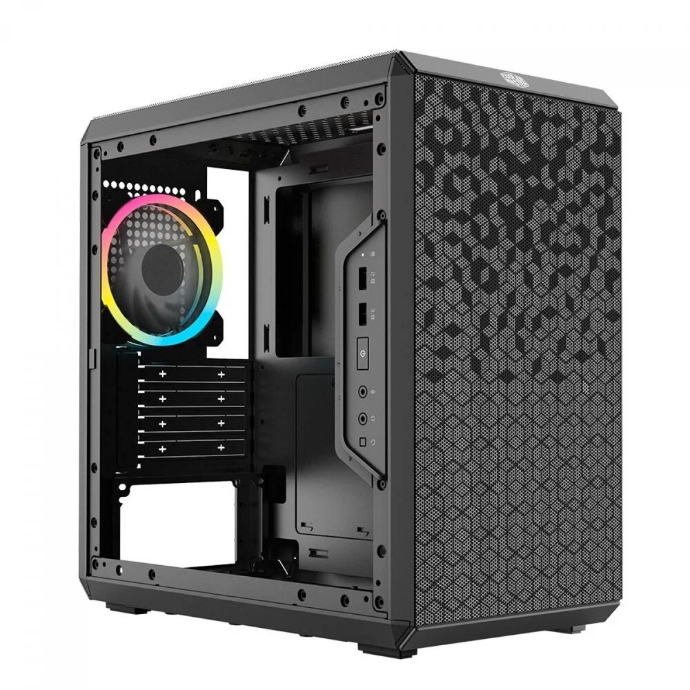 Gabinete Gamer Cooler Master Masterbox Q300l - Vidro Temperado - Painel Modular - Micro Atx - Preto Gabinete Gamer Cooler Master Masterbox Q300l - Vidro Temperado - Painel Modular - Micro Atx - Preto
