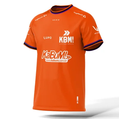 Lupo Camisa KaBuM! IDL Oficial 2025, Tamanho XG - Laranja