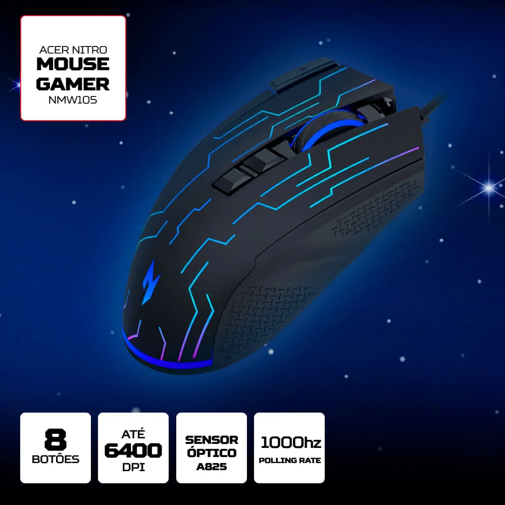 Mouse Acer Nitro NMW105 RGB