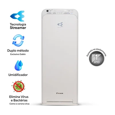 Purificador e Umidificador Daikin MCK55 127V HEPA