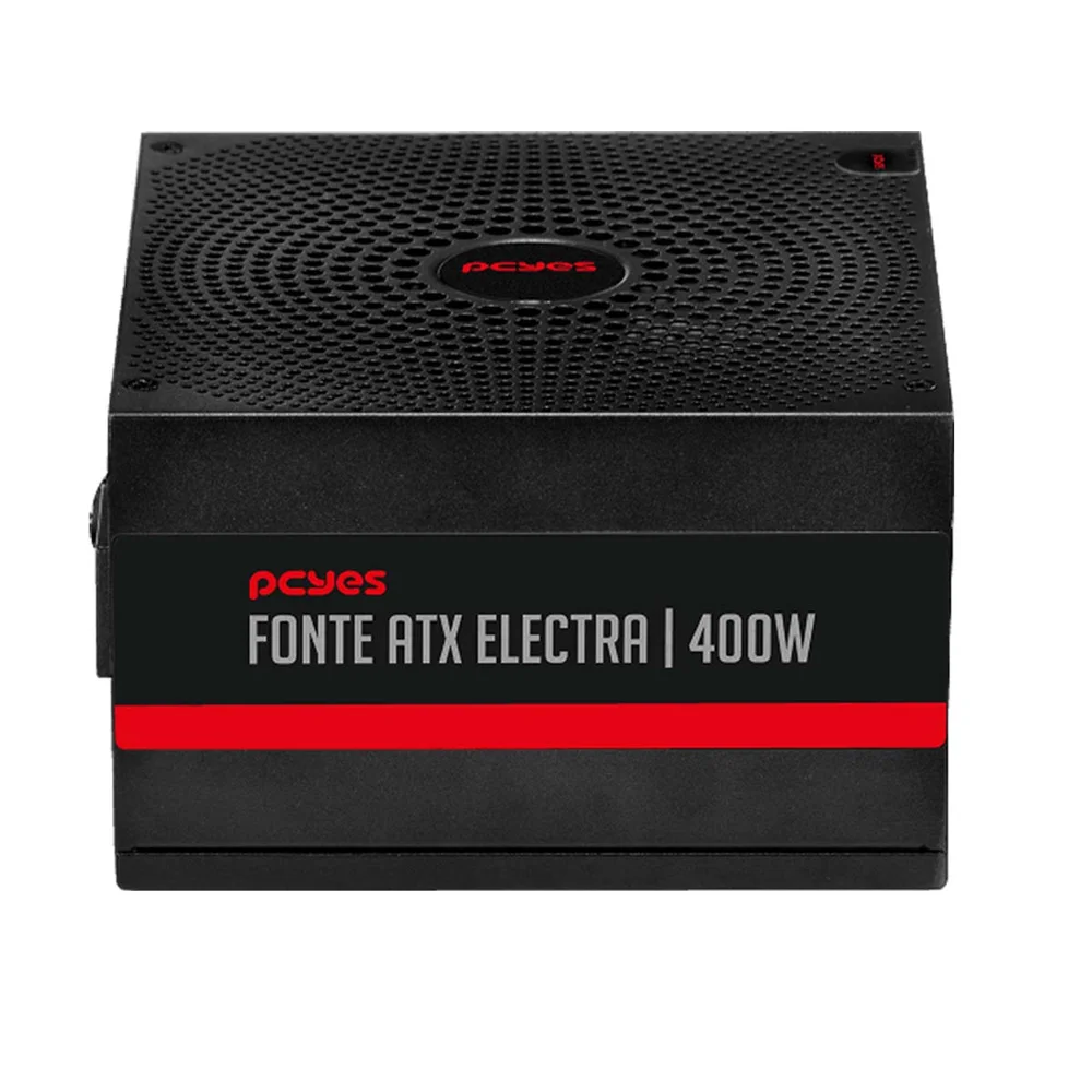 Fonte Atx PCyes Electra 400w Pfc Ativo - Elec400w
